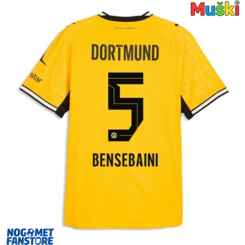 Borussia Dortmund Ramy Bensebaini #5 Domaci Dres 2026-27 Kratak Rukav